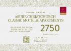Congratulations Asure Christchurch Classic Motel Apartments